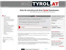 Tablet Screenshot of nic.tyrol.at