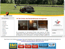 Tablet Screenshot of heinfels.tyrol.at