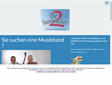 Tablet Screenshot of hochzeitsmusik.tyrol.at