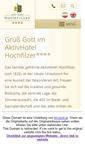 Mobile Screenshot of hotel-hochfilzer.tyrol.at