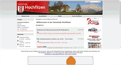 Desktop Screenshot of hochfilzen.tyrol.at