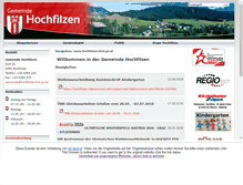 Tablet Screenshot of hochfilzen.tyrol.at
