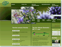 Tablet Screenshot of gruenes.tyrol.at